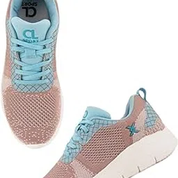 carlton london Women Comfortable Laceup Snakeer with Heels, for for Casual, Walking & Daily Use-picture-24