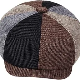 myaddiction Beret Hat British Spring Painter Cabbie for Adults Traveling Camping Colorful Multicolour-picture-18