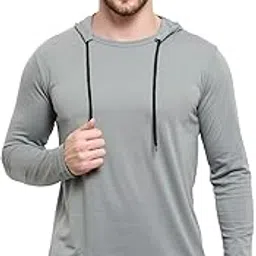 adorbs Men's Cotton Blend Full Sleeve Round Neck Hooded T-Shirt-picture-20