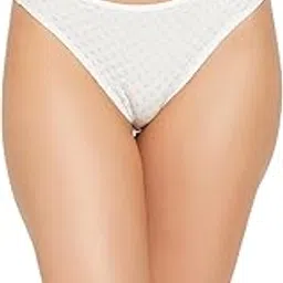 clovia Women's Polyamide Regular Geometric Thong Panties-picture-15