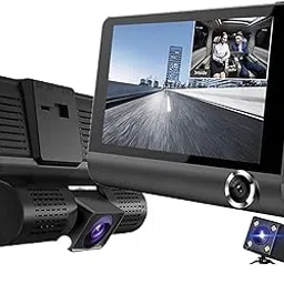 Drumstone 𝟏𝟓 𝐘𝐞𝐚𝐫𝐬 𝐆𝐮𝐚𝐫𝐚𝐧𝐭𝐞𝐞 3-Channel Dash Cam 1080P – Front, Inside & Rear Car Camera with Night Vision, G-Sensor, Loop Recording, Parking Monitor, 360° Coverage, Motion Detection-picture-20