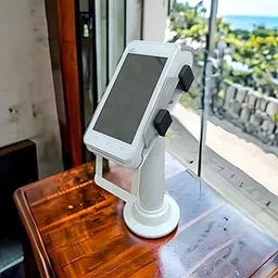 ATHAST White POS Machine Stand | Rotatable and Adjustable Cashier Counter Credit Card Machine-picture-26