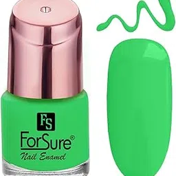 ForSure® Glossy Finish Nail Enamel With Quick Dry Formula (Parrot Green)-image-41