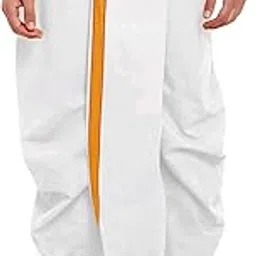 trustous Ready to Wear Mahraj Dhoti for men (Elastic Readymade Dhoti Pant)-picture-19