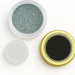 Loose Eye Glitter Powder | Long Lasting, Waterproof, Ultra Pigmented Sparkle Dust | for Eye Makeup, Face, Nails, Party & Festival Look (Silver Catwalk 12)-image-93