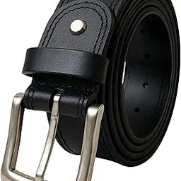 colmet Men's Genuine Leather Casual Every Day Jeans Belts, Handmade Men Leather Belt with Gift Box-picture-39