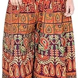 sttoffa 38 Inch Length Palazzo for Women Palazzo D5-picture-23