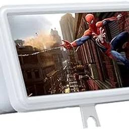 Prevent-blue light Screen Magnifier For Cell Phone,3D Phone Screen Magnifier Enlarger, HD Mobile Phone Screen Amplifier Stand For Gaming Movies Videos & All Smartphone-picture-26