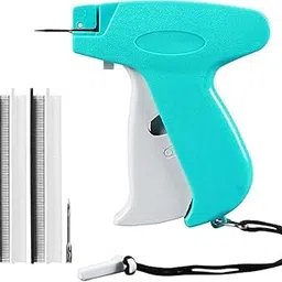 swimero Mini Stitch Gun Kit, Tagging Gun for Clothing, Easy Stitch Sewing Hemming Gun for Clothes, Quick Cloth Fixer Gun Kit with 2 Needles, 1500 Black Fasteners & 1500 White Fasteners-picture-39
