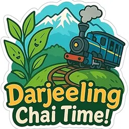 Darjeeling Fridge Magnet – Print with Sparkle Effect Matte Lamination | 6mm MDF Backing & Round Magnet | Travel Souvenir-picture-19