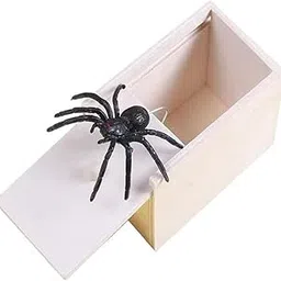 Prank Box, Spider Toy, Wooden Surprise Box with Hidden Spider, Fun Novelty Trick Box for Parties and Social Gatherings-picture-23