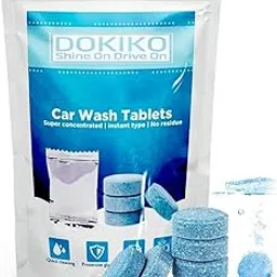 DOKIKO 100 pcs Car Windshield Washer Tablets Cleaning Washer Fluid Tablets Glass Concentrated Cleaner Windshield Wiper Fluid Solid Effervescent-picture-13