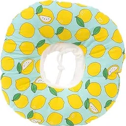 Cat Collar, Dog Collar, Adjustable Pet Cone Collar for Dogs and Cats, Soft Cotton Neck Collar for Wound Healing, Post-Surgery Recovery, Fits Neck 12-22cm-image-4