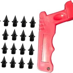 the style sutra THE STYLE SUTRA® 20 Pieces Track Shoe Spikes for Outdoor Short Distance Running Sprint Sports Black | Sporting Goods | Outdoor Sports | Track & Field-picture-25