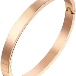 miami Bracelet for Men Stylish Boys brother boyfriend gents/Fashion Rose gold Kada for men/Bracelets for Men Metal/Stainless Steel Kada Kadas Bracelet Gift Anniversary valentine open kada M346-picture-44