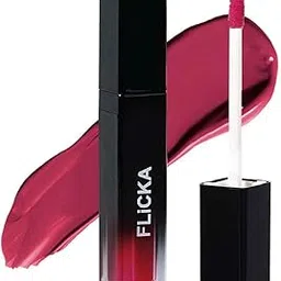 FLiCKA Set and Attack Liquid Matte Lipstick For Women| Transfer Proof, Smudge Proof, Non-Sticky, Creamy Lightweight Lipstick For Women, 09 Pro at Pout, 7ml-picture-25
