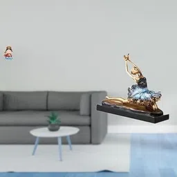 MERISHOPP Resin Ballet Dancer Mazu Mother Figurine Statue Collectible Gift Sculpture Tabletop Ornament for Fireplace Bedroom Cabinet Restaurant Decorating-image-59