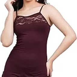 fleurt Wine Colour Baby Doll Night Wear for Women_BD-121-NEW-WN-picture-17