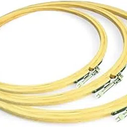 8,9,10 INCHS Embroidery Wooden Hoop(5 PLY, Pack of 3),Wooden Hoop Ring for Embroidery Kit,Wooden Embroidery Hoop Ring Frame,Wooden Frames for Craft Hoop Frame,Mini Wooden Hoop-picture-13