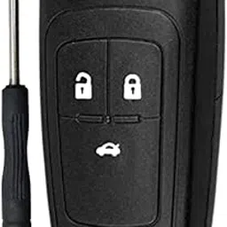 Keycept 3 Button Replacement Key Shell/Case Fit For Chevrolet Cruze-picture-26