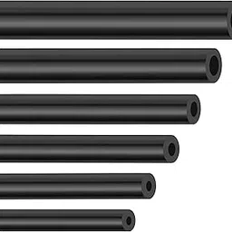 6PCS 5Ft Vacuum Hose Automotive,Silicone Vacuum Hose with ID 1/8" 5/32" 3/16" 1/4" 5/16" 3/8",130PSI Max Pressure Vacuum Line Kit Silicone Tubing Car Accessories for Air/Water (6PCS)-image-9
