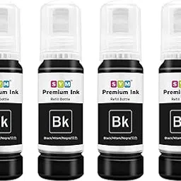 SVM 001 Black Ink for Epson L4150, L4160, L6160, L6170, L6190 Printer Ink Bottle, 001 Ink Code (Black)-picture-23