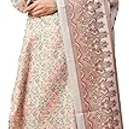 starmoda Women's Pastel Printed Pashmina Unstitched Salwar Suit Dress Material with Shawl-picture-37