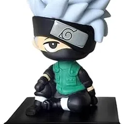 UMANI Super Hero Action Figure Limited Edition Bobblehead with Mobile Holder for Car Dashboard, Office Desk & Study Table (NAR-UTO KAK-ASHI HAT-AKE)-picture-15