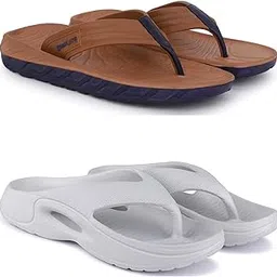 pampy angel Combo Pack of 2 Slipper/Flip Flops/Slides/Clogs/Sandals for Men, Comfortable & Light Weight| Stylish & Anti-Skid | Casual Waterproof & Everyday Flip Flops for Men & Boys-picture-14