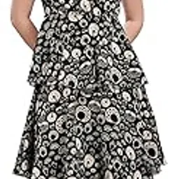 purvaja Women’s V-Neck Georgette Dress-picture-45