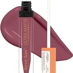 Seven Seas Ultra Matte Liquid Lipstick Trendy Nude Shade (Coral Tree)-picture-42