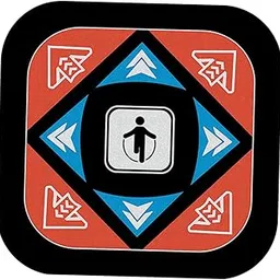 Fashion My Day Jump Rope Mat Shockproof Training Jump Rope Pad for Workout Pilates Home Gym Red-image-57