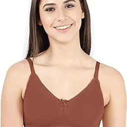 shyaway Susie Rustic Brown Wirefree Full Coverage Everyday Bra-picture-36