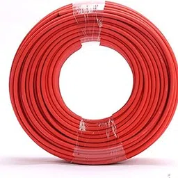 Outdoor Extension Red or Black Solar Cable Wire Tinned Copper Double Sheathed Wire 14AWG 12AWG 10AWG 8AWG Solar Photovoltaic System Solar sheathed(Red 6 Meter,8 AWG -10mm2)-image-12