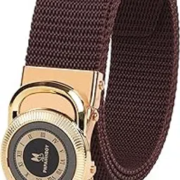 sunshopping Men's & Women's Nylon Canvas Strap With Automatic/Push Lock Metal buckle belt-picture-30