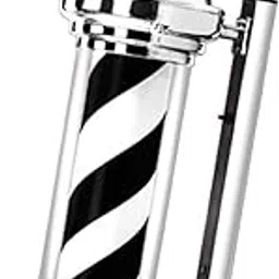 CALANDIS™ 23.6" Barber Pole Light Classic LED Barber for Outside Hair Salon Barbershop black white | Salon & Spa Supplies | Salon & Spa Equipment-picture-22