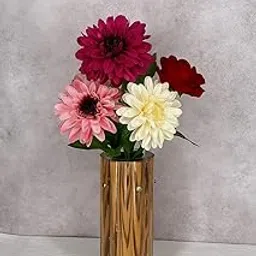 Rustic Wooden Cylindrical Flower Vase – 12 Inch Tall Handmade Natural Wood Vases – Vintage Farmhouse Style Home Décor Accent for Living Room, Tabletop, Entryway or Office-picture-19