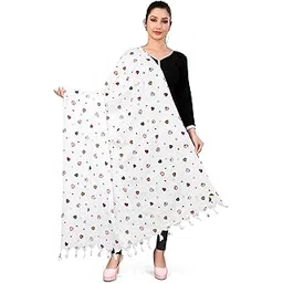 pracharan Women Cotton Hand Printed Bandhani Design Dupatta | Ethnic Tie Die Print Dupatta (LENGTH 1.90 M)-picture-20