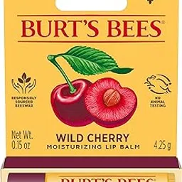 Lip Balm Wild Cherry Burt's Bees 0.15 oz Balm-image-0