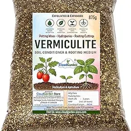 CloudGarden Vermiculite 875g - Natural Soil Enhancer for Indoor Plants, Kitchen Garden, Potted Plants, Flowers, Fruits, and Vegetables-image-14