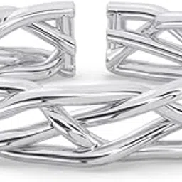 clara Pure 925 Sterling Silver Bold Finger Ring | Size Adjustable | Thumb Band | Gift for Women Girls Wife Girlfriend-picture-36
