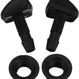 VMS INDIA 2Pieces Car Windshield Washer Wiper Water Spray Nozzle Universal-picture-55