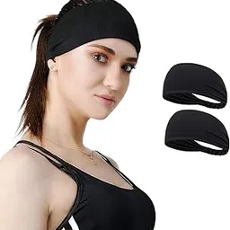 plutoprom Gym Headband for Men and Women - Sports Headband for Workout & Running, Breathable, Non-Slip &for Long Hair Quick Drying Head Bands-picture-43