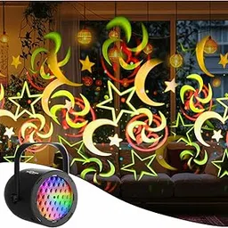 Pick Ur Needs LED Diwali Projector Light with Swastik & Star Patterns | USB Powered Rotating Projection Lamp for Home, Party & Festival Decoration | Adjustable Angle, Eye Lens Design, Energy Efficient-image-16