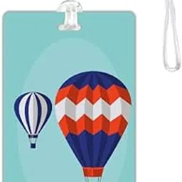 SIGN EVER Luggage Tag | Travel Bag Tag | Durable Suitcase Tag with Strap for Travel Accessories | Bag Identifier for Men Women Kids (Hot Air Balloon)-picture-26