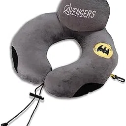 Synlark Neck Pillow for Travel in Car/Train/Bus/Flight Travelling | Shoulder & Neck Hump Extra Support for Women & Men (Grey)-image-15