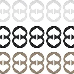 Bra Strap Clips, Thsinde 12 Bra Clips and Bra Straps Holder Women’s Black,White,Beige For Full Cup Size-picture-31