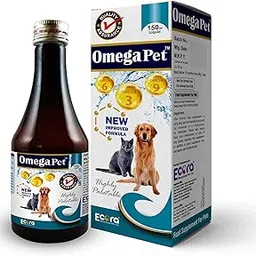 Omega Pet Liquid for Dogs & Cats – 150ml | Rich in Omega 3, 6 & 9 Fatty Acids | Supports Skin, Coat, Joint & Heart Health | Pet Supplement for Overall Wellness-picture-46