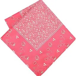 Men Pink Print Formal Pocket Square-image-71