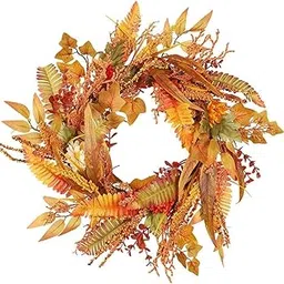 bnf® Autumn Hanging Maple Leaves Leaves Decorations Garland 50cm for Front Door | Home D©cor | Floral D©cor-picture-23